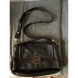 Tory Burch Black Leather Handbag